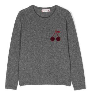 Bonpoint grey cashmere sweater